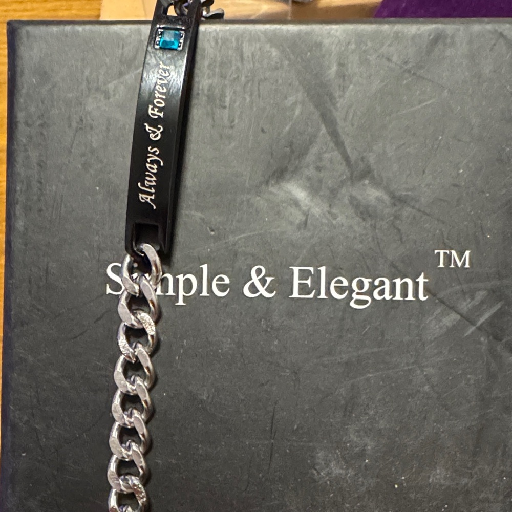 Motivational Black Bracelet